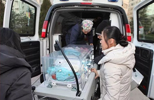 石河子市妇婴监护型护送